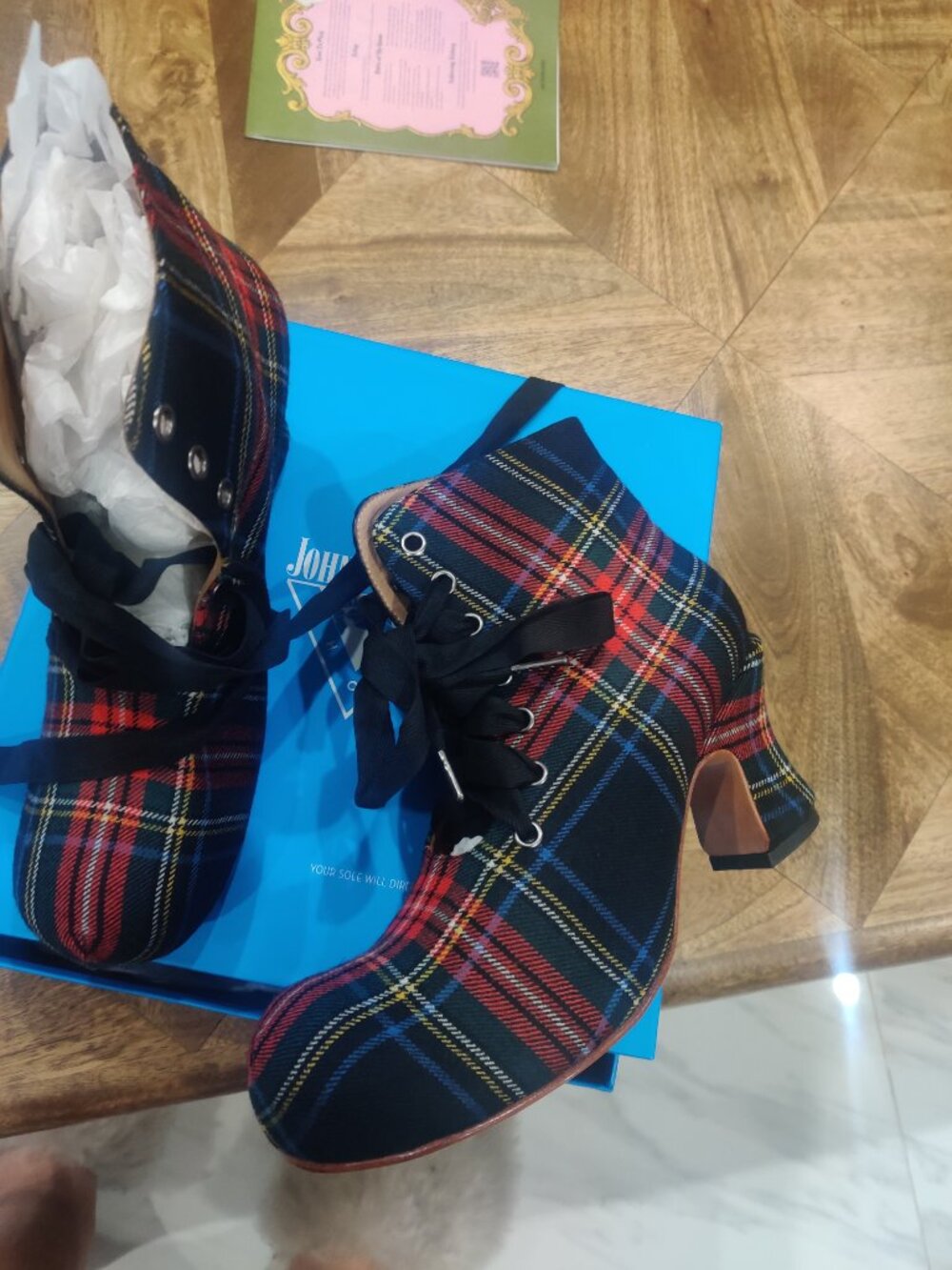 John Fluevog boots size 12 W 10 M New